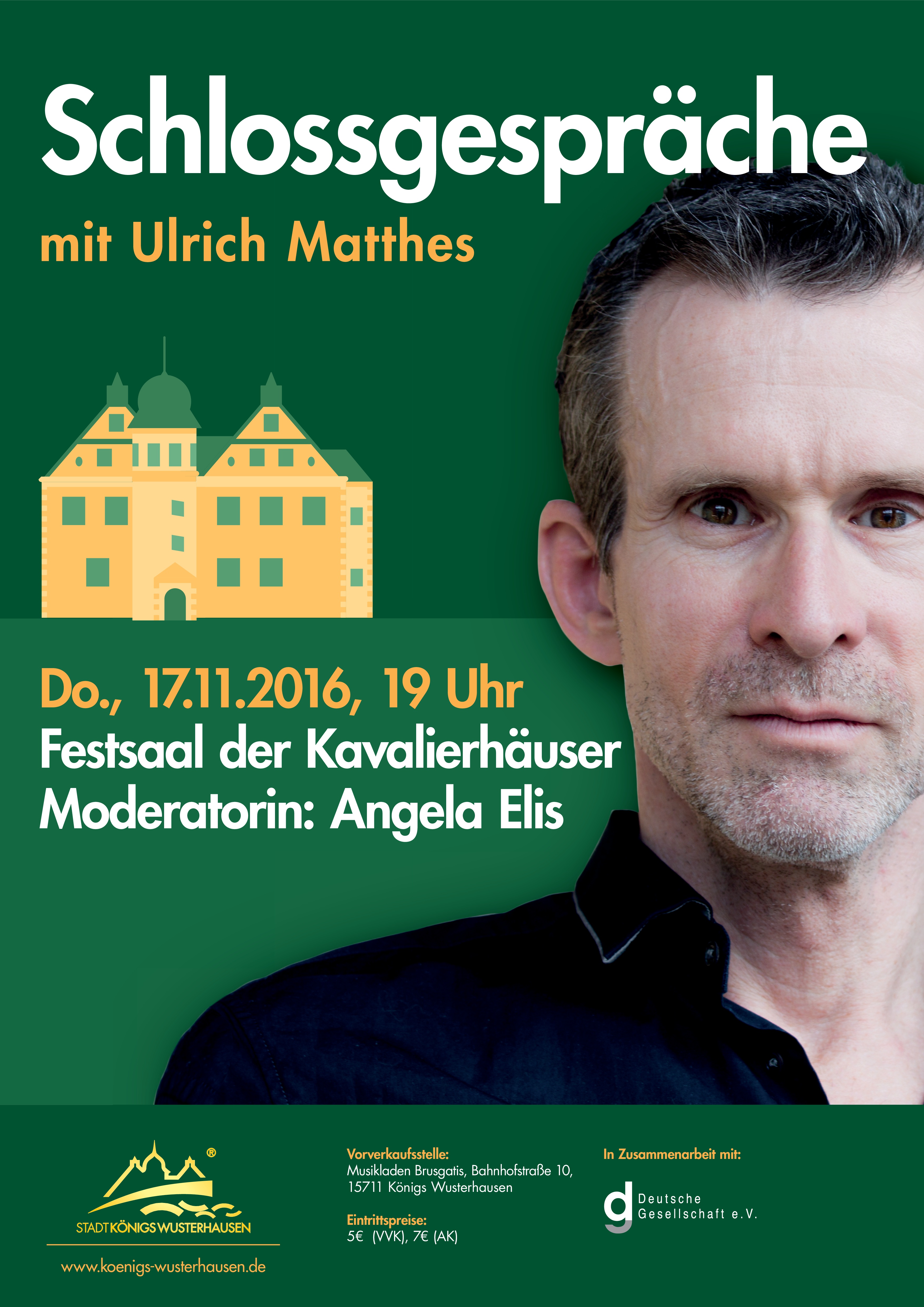 Plakat Schlossgesprche Matthes
