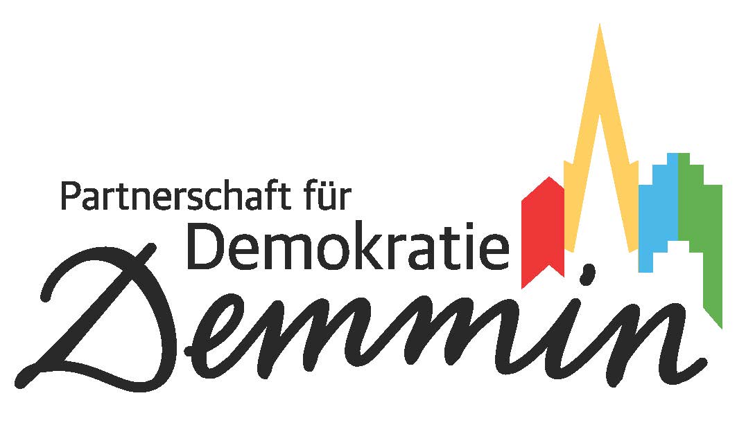 Logo Partnerschaft fr Demokratie Demmin